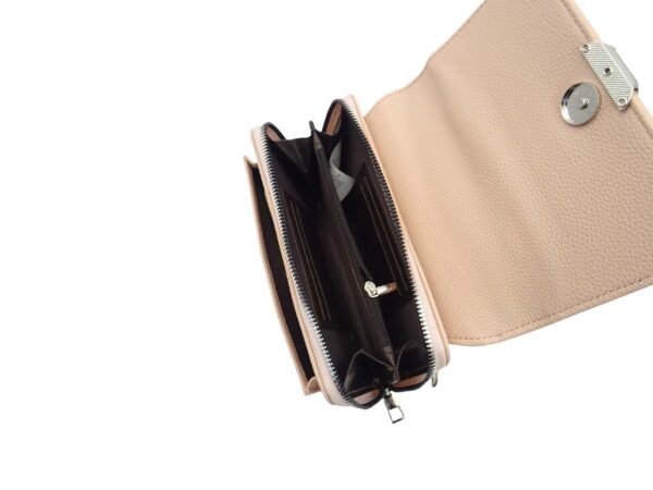 Kis kézitáska ovális fém dísszel INC-1004