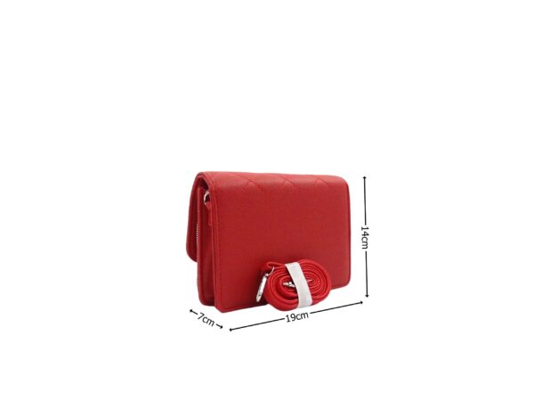 Kis steppelt oldaltáska fém zárral INC-1009