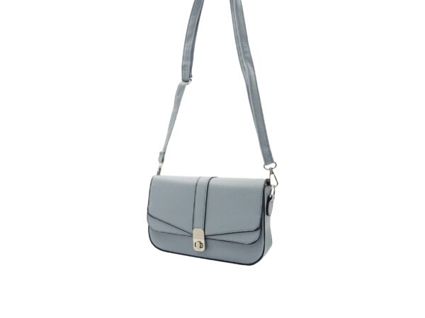 Divatos kis oldaltáska fém zárral INC-1014