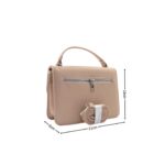 Divatos kézitáska kerek fém dísszel INC-1019