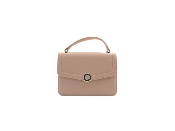 Divatos kézitáska kerek fém dísszel INC-1019