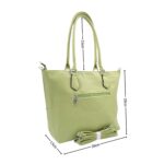 Elegáns shopper táska varrott mintás 279