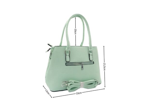 DH107back Elegáns válltáska elöl kettő zsebbel DH107