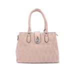 ER806pink Steppelt válltáska fém zárral ER806