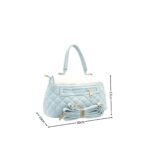 Elegáns steppelt kézitáska fémzáras WH-1027