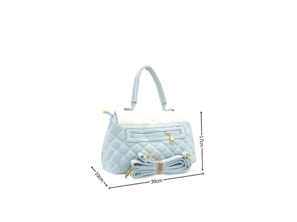 Elegáns steppelt kézitáska fémzáras WH-1027