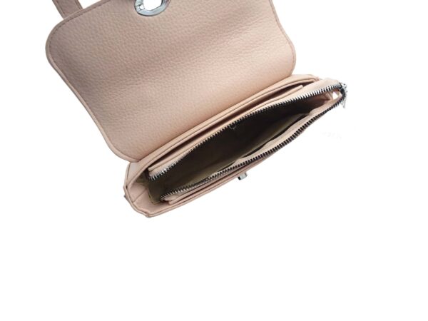 Fémzáras steppelt kis kézitáska WH-1032