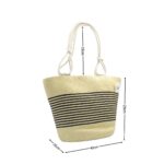 Szalma táska kötél füllel 44-1