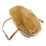 Szalma táska barna vállpánttal 44-2