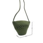 Mini tote oldaltáska hullám mintával A007