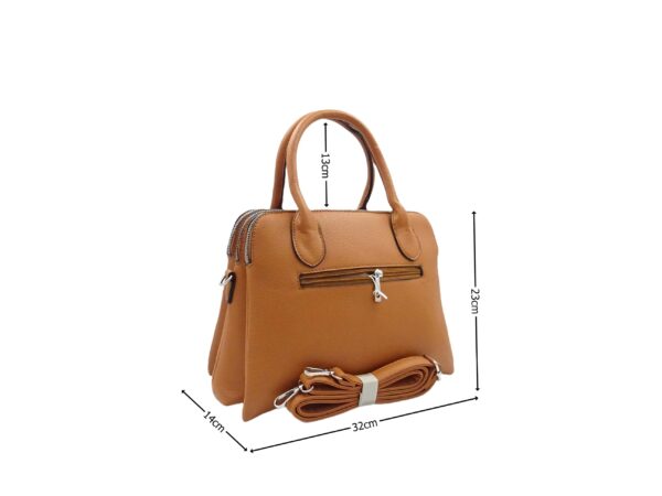 Négy zsebes lekerekített kézitáska ZXB-216