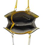 Színes lakk hatású szögletes válltáska LH9817