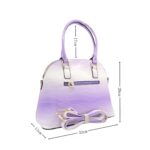 Színes lakk hatású mintás válltáska LH9822