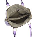 Színes lakk hatású mintás válltáska LH9822