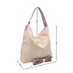 Maria C. csíkos vödör táska MC155