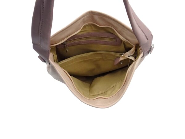 Maria C. csíkos vödör táska MC155