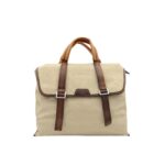 MC244khaki Oldschool stílusú vászon hátizsák MC244