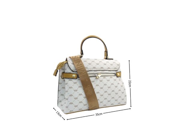 Mintás elegáns fémzárras kézitáska MM2106-1