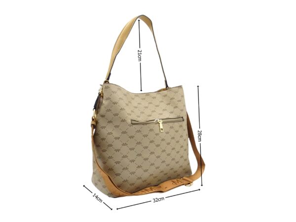 Minissimi elegáns vödör válltáska MM2124-1