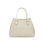 SM6011beige Merevített hullámos mintás válltáska SM6011