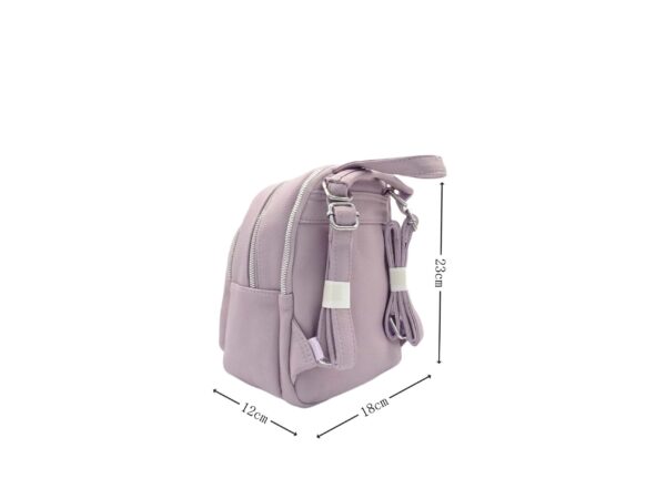 Letisztult műbőr kis hátitáska MC193