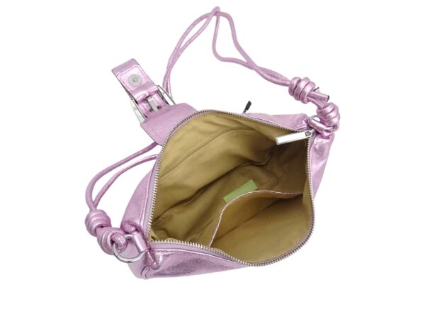 MC248in Fémcsatos csillogós kis oldaltáska MC248