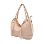 Puha nagy válltáska fonott pánttal SM2103