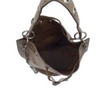 Összehuzható vödörtáska láncos pánttal SM2027