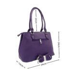 Divatos válltáska fém zárral 71522