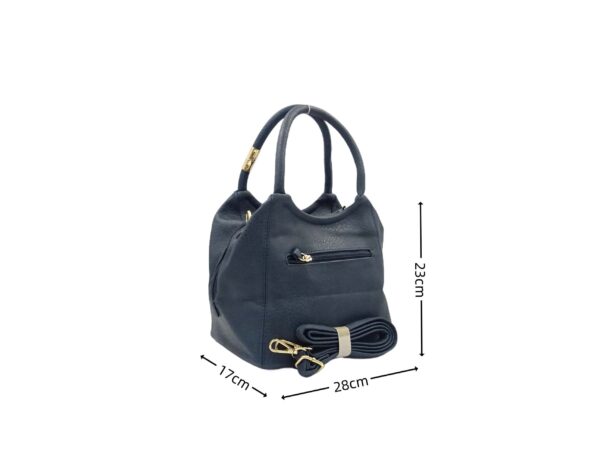 Elegáns kis kézitáska arany dísszel CA8034