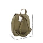 Lehajtós hátitáska dísz cipzárral ER5726