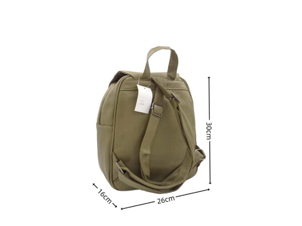 Lehajtós hátitáska dísz cipzárral ER5726