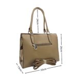 Modern válltáska steppelt mintával G7439