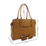 Letisztult praktikus szögletes válltáska L2860