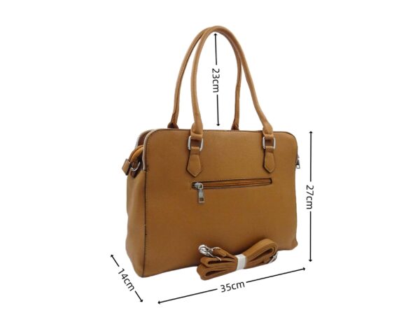 Letisztult praktikus szögletes válltáska L2860