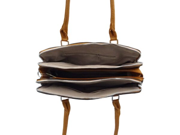 Letisztult praktikus szögletes válltáska L2860