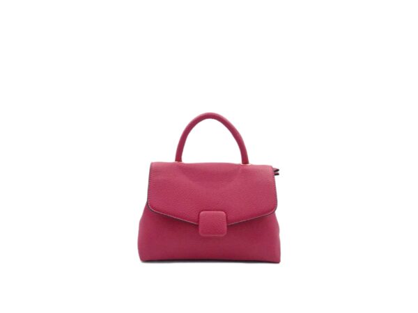 LH2344d.pink Elegáns kézitáska kockás dísszel LH2344