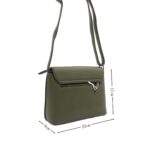 Kis oldaltáska kockás dísszel LH2526