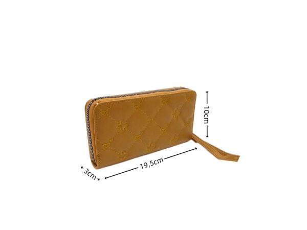 Steppelt mintás cipzáras pénztárca SI5319- 12db/doboz