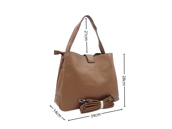 Elegáns válltáska fém zárral SM2159