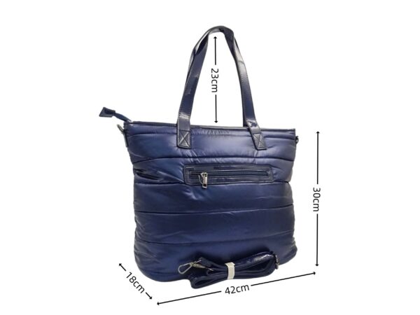 Dzseki anyagú shopper válltáska SM6687