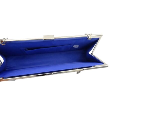 Fém keretes kis csillogós alkalmi táska SY1249A