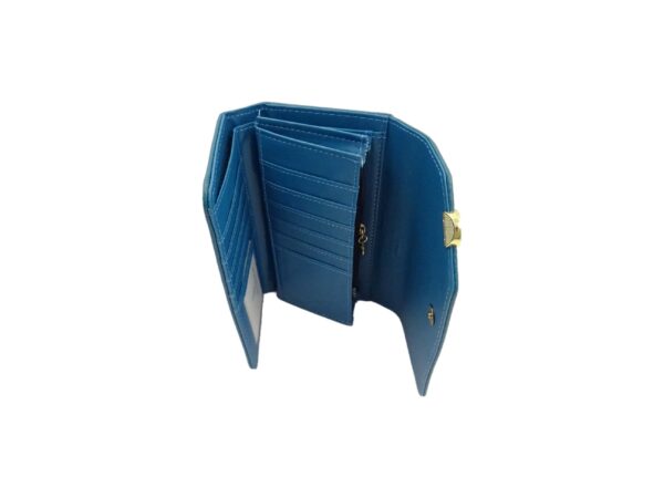 Y-849Lin Stílusos pénztárca mágneses zárral Y-849L- 12db/doboz