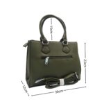 BA-32back Szögletes szegecses divatos kézitáska BA-32