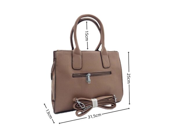 Szögletes letisztult divatos kézitáska BA-35