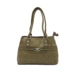 DA0270green Divatos steppelt szívecskés válltáska DA0270