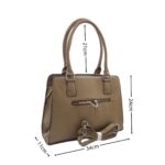 Merevített steppelt szívecskés válltáska DA0271