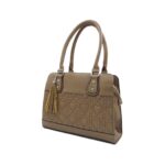 Merevített steppelt szívecskés válltáska DA0271