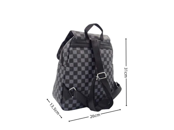 ER312back Lehajtós hátitáska lóhere mintával ER312