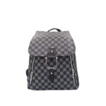 ER312black Lehajtós hátitáska lóhere mintával ER312